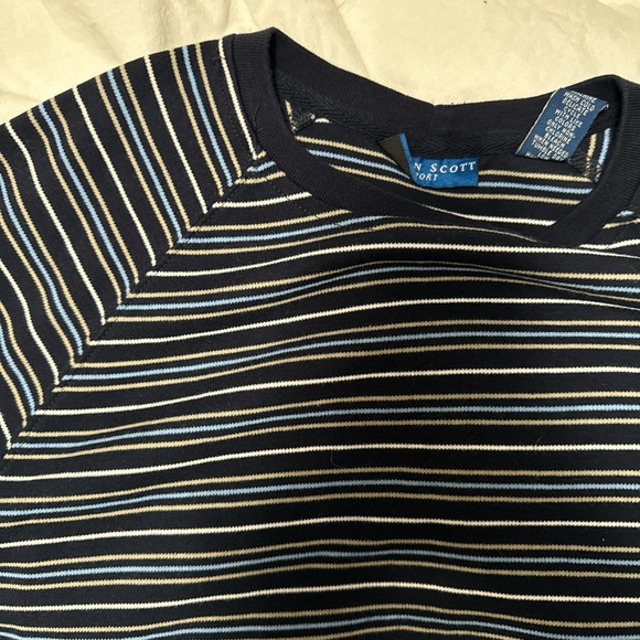 Navy striped long sleeve - Picture 2 of 5